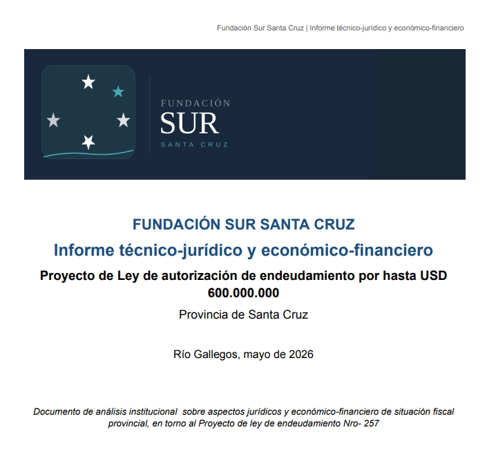 FUNDACIÓN SUR SANTA CRUZ Informe técnico-jurídico y económico-financiero